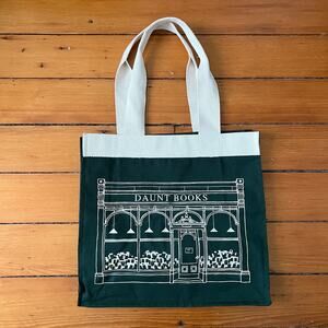 Daunt Books London Tote Bag Hunter Green Brand New Never Used